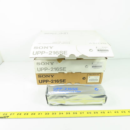 Sony UPP-216SE Type II 216mm x 25mm High Quality Printing Paper Lot Of 12 Rolls