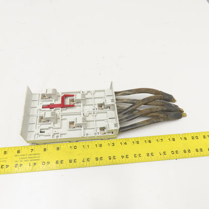 Wohner 125A 660V VDE 0660 Compliant Bus Block