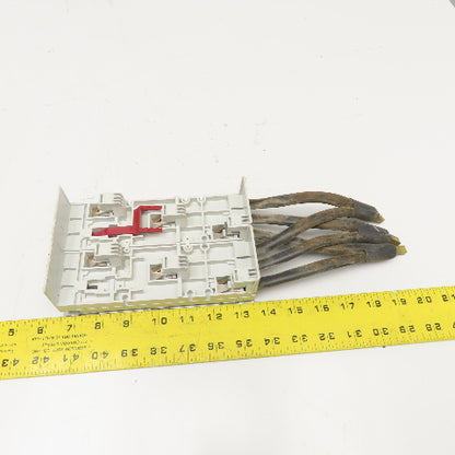 Wohner 125A 660V VDE 0660 Compliant Bus Block