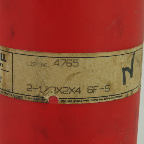 Kobelco 4765 6 Flute Spiral End Mill 2-1/2" x 2" x 4" 6F-S HSS-M7 L: 13.604