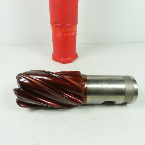 Kobelco 4765 6 Flute Spiral End Mill 2-1/2" x 2" x 4" 6F-S HSS-M7 L: 13.604