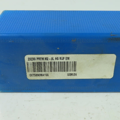 8 Flute Spiral Roughing End Mill 2" x 2" x 6" x 9-3/4" OAL CV75MAM64166