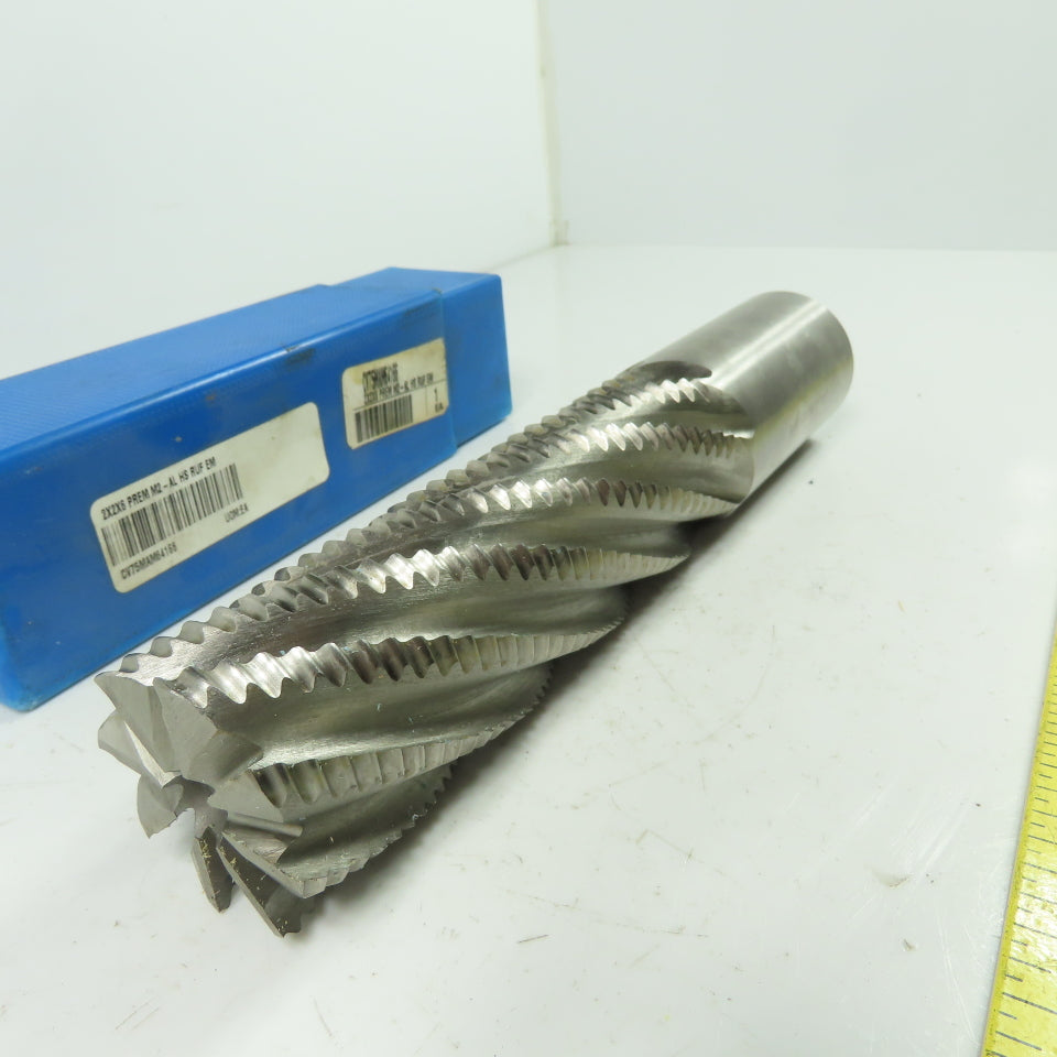 8 Flute Spiral Roughing End Mill 2" x 2" x 6" x 9-3/4" OAL CV75MAM64166