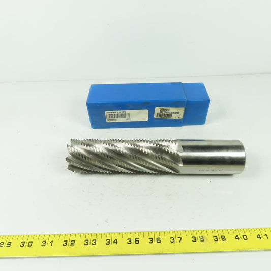 8 Flute Spiral Roughing End Mill 2" x 2" x 6" x 9-3/4" OAL CV75MAM64166