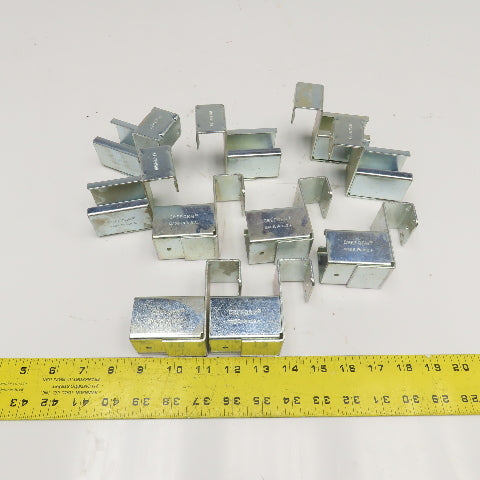 Creform EF-2045DW 28mm Tube Conveyor Flow Rail Mounting Bracket Lot Of 10