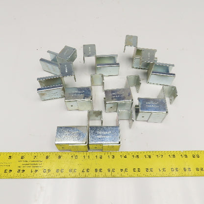 Creform EF-2045DW 28mm Tube Conveyor Flow Rail Mounting Bracket Lot Of 10