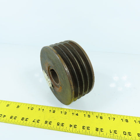 5-1/4" OD x 1-3/8" Bore 4 Groove A Section V-Belt Pulley Kaeser AS35 Compressor