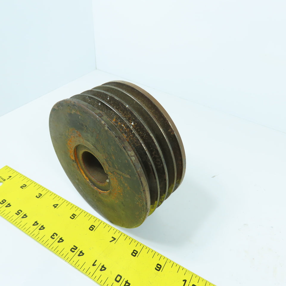 5-1/4" OD x 1-3/8" Bore 4 Groove A Section V-Belt Pulley Kaeser AS35 Compressor