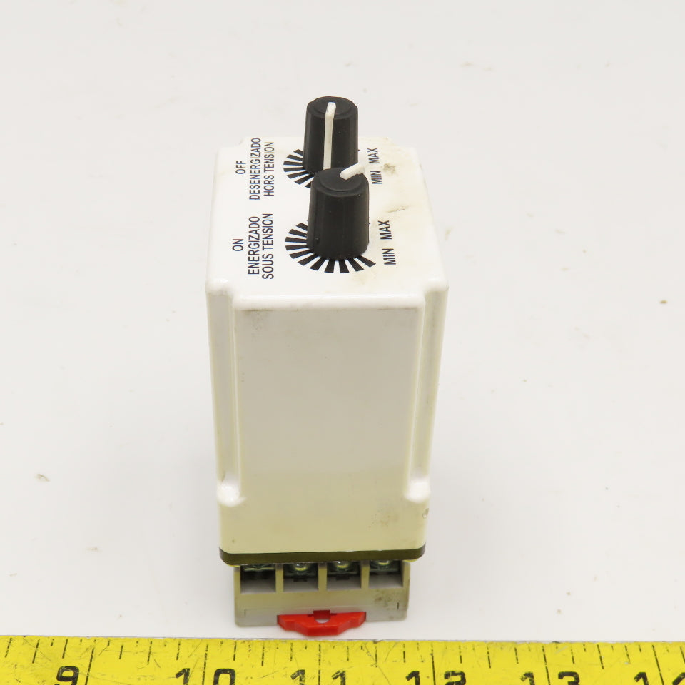Square D 9050JCK56V20 On Delay Off Delay Timing Relay 0.1-10 Min 120/240V