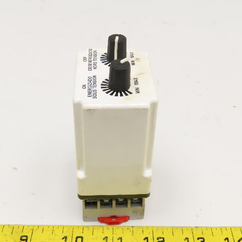 Square D 9050JCK56V20 On Delay Off Delay Timing Relay 0.1-10 Min 120/240V