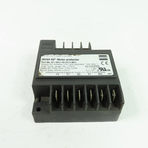 Kriwan 071-0641-00 INT69 SU Motor Protector 115/120V 230/240V