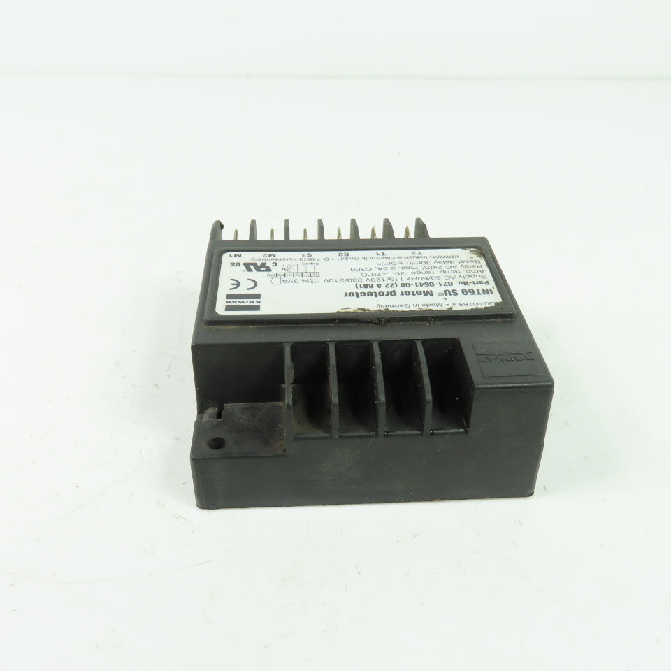 Kriwan 071-0641-00 INT69 SU Motor Protector 115/120V 230/240V