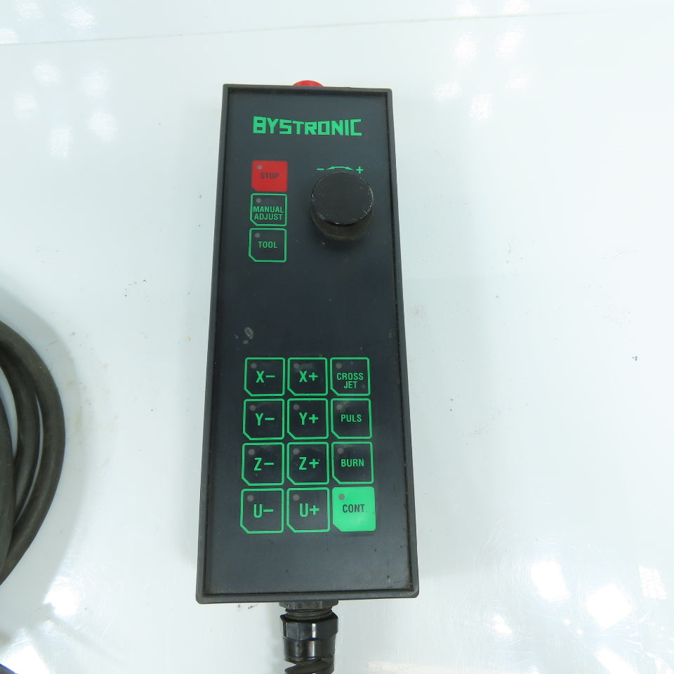 Bystronic BTL 3500 Bystar 3015 CNC Laser Teach Jog Handheld Pendant W/ Lead