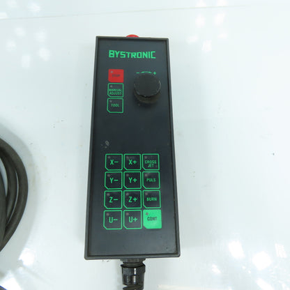 Bystronic BTL 3500 Bystar 3015 CNC Laser Teach Jog Handheld Pendant W/ Lead