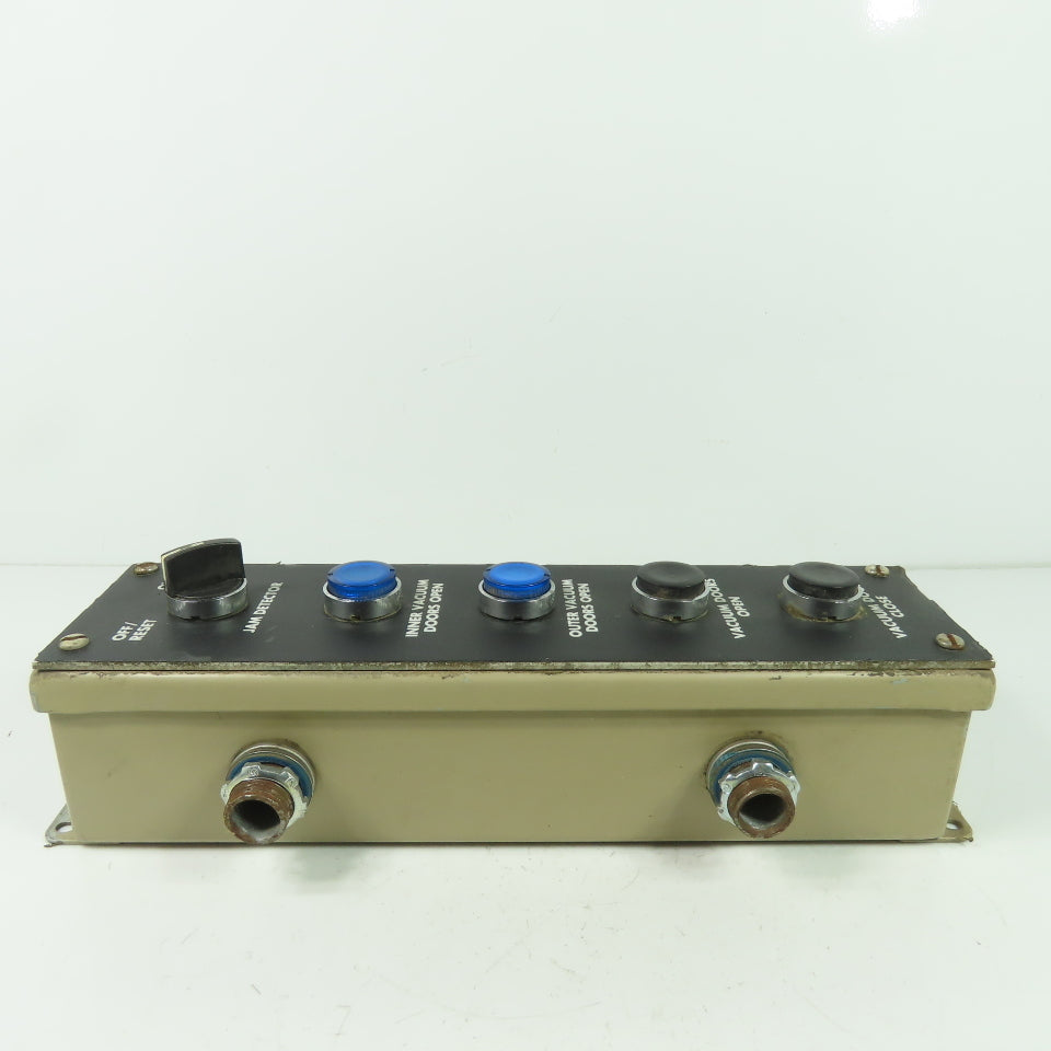 5-Button Electrical Push Button Station Pendant 12-1/2" X 3" X 3"