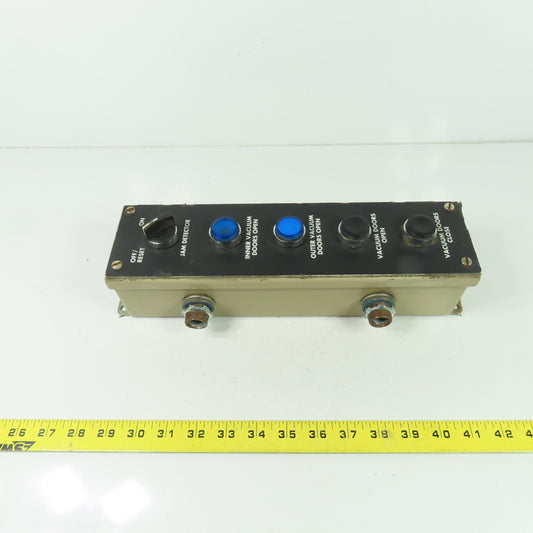 5-Button Electrical Push Button Station Pendant 12-1/2" X 3" X 3"