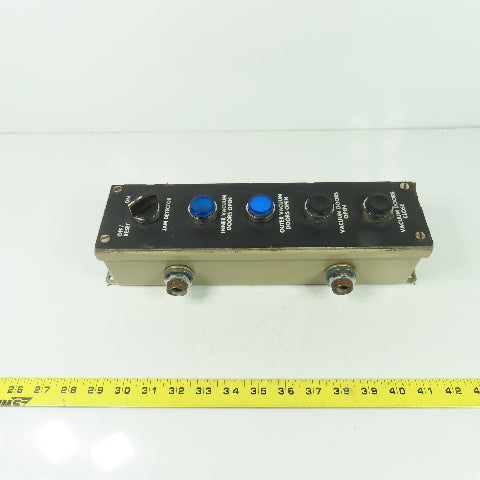 5-Button Electrical Push Button Station Pendant 12-1/2" X 3" X 3"