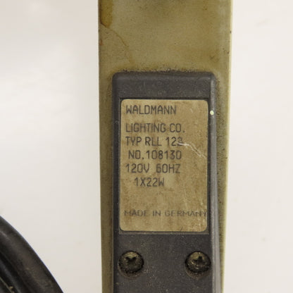 Waldmann RLL 122 Magnifier Luminaire Circular Florescent Lamp 120V 22W Tested