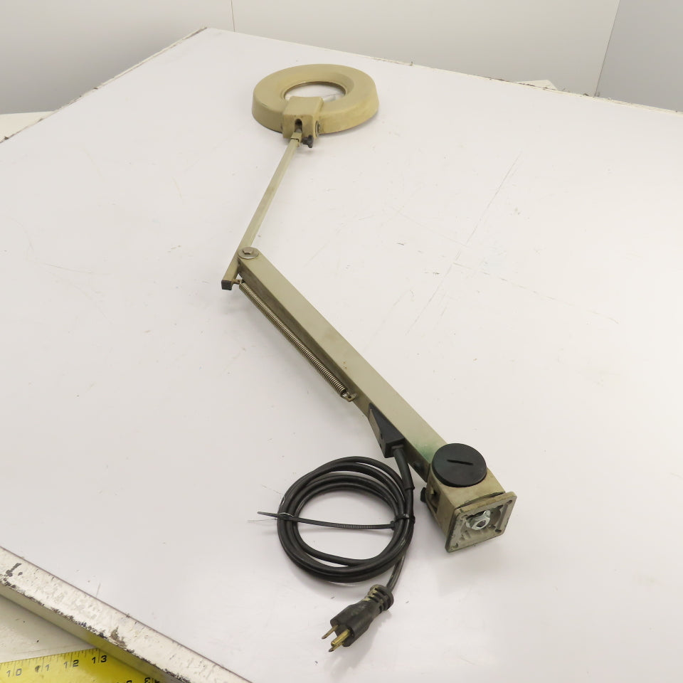 Waldmann RLL 122 Magnifier Luminaire Circular Florescent Lamp 120V 22W Tested