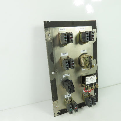 Operator Control Board Panel W/ Switches E-Stop 12-7/8" x 7-5/8"