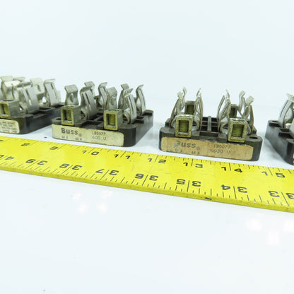 Buss 2985 2-Pole 60A 600V Class T Fuse Holder Lot Of 4