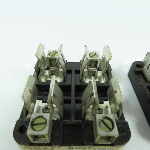 Buss 2985 2-Pole 60A 600V Class T Fuse Holder Lot Of 4