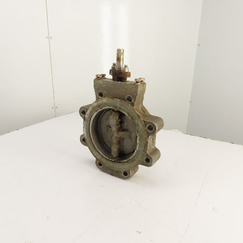 Jamesbury 815L1136MT 6" 316SS Stainless Steel Lugged Butterfly Valve 275PSIG