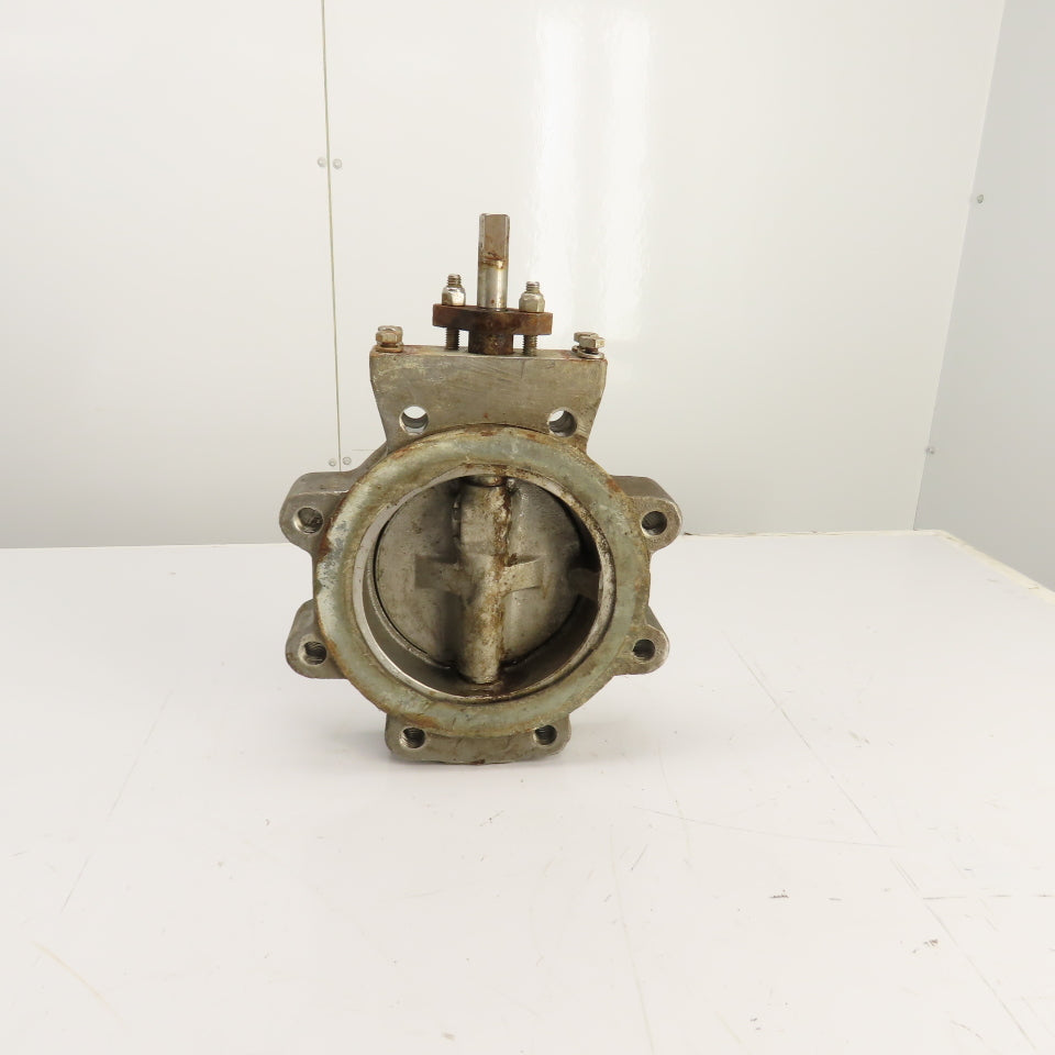 Jamesbury 815L1136MT 6" 316SS Stainless Steel Lugged Butterfly Valve 275PSIG