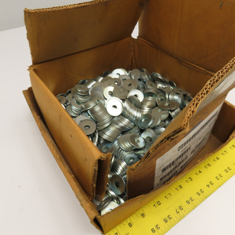 Willie Washer 7/16" x 1-1/4" Flat Fender Washer Zinc Finish Bulk 43Lbs.