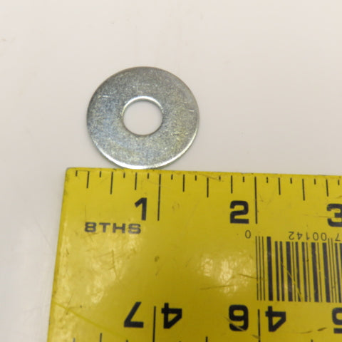 Willie Washer 7/16" x 1-1/4" Flat Fender Washer Zinc Finish Bulk 43Lbs.