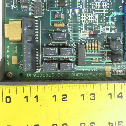 Yaskawa JANCD-MEW02-1 PCB PC Circuit Board Rev C DF9201012-C0