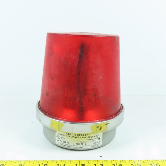 Edwards 52R-N5 Adaptabeacon Visual Signaling Appliance 120V Red