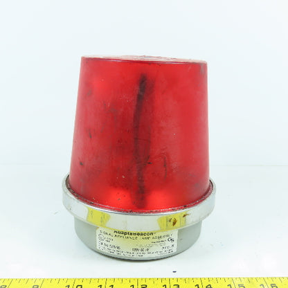 Edwards 52R-N5 Adaptabeacon Visual Signaling Appliance 120V Red