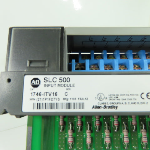 Allen Bradley 1746-ITV16 Ser C SLC 500 Input Module