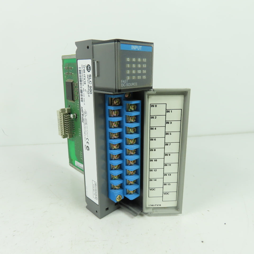 Allen Bradley 1746-ITV16 Ser C SLC 500 Input Module