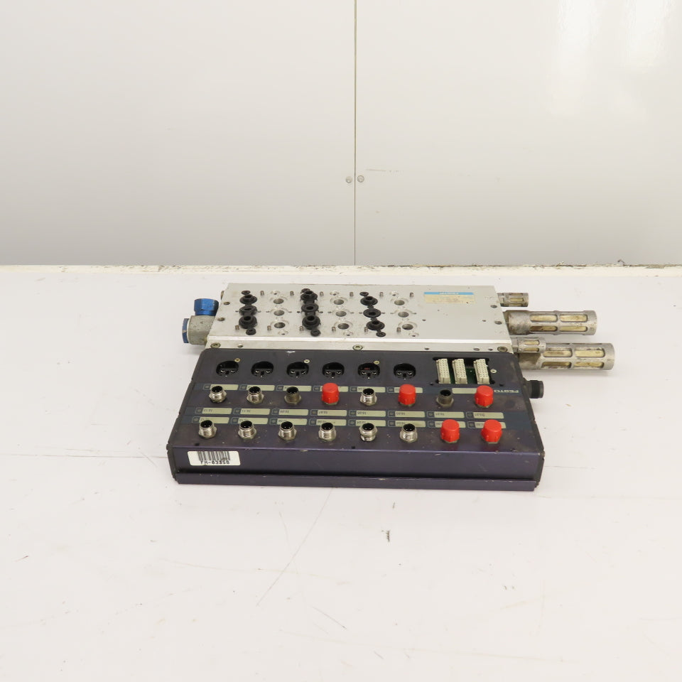 Festo IIFB-02-1/4-6 Valve Terminal G1/4 W/ Fieldbus Connections 145PSI 24VDC
