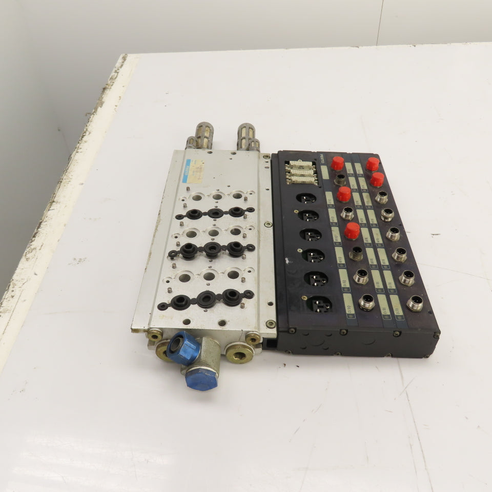 Festo IIFB-02-1/4-6 Valve Terminal G1/4 W/ Fieldbus Connections 145PSI 24VDC