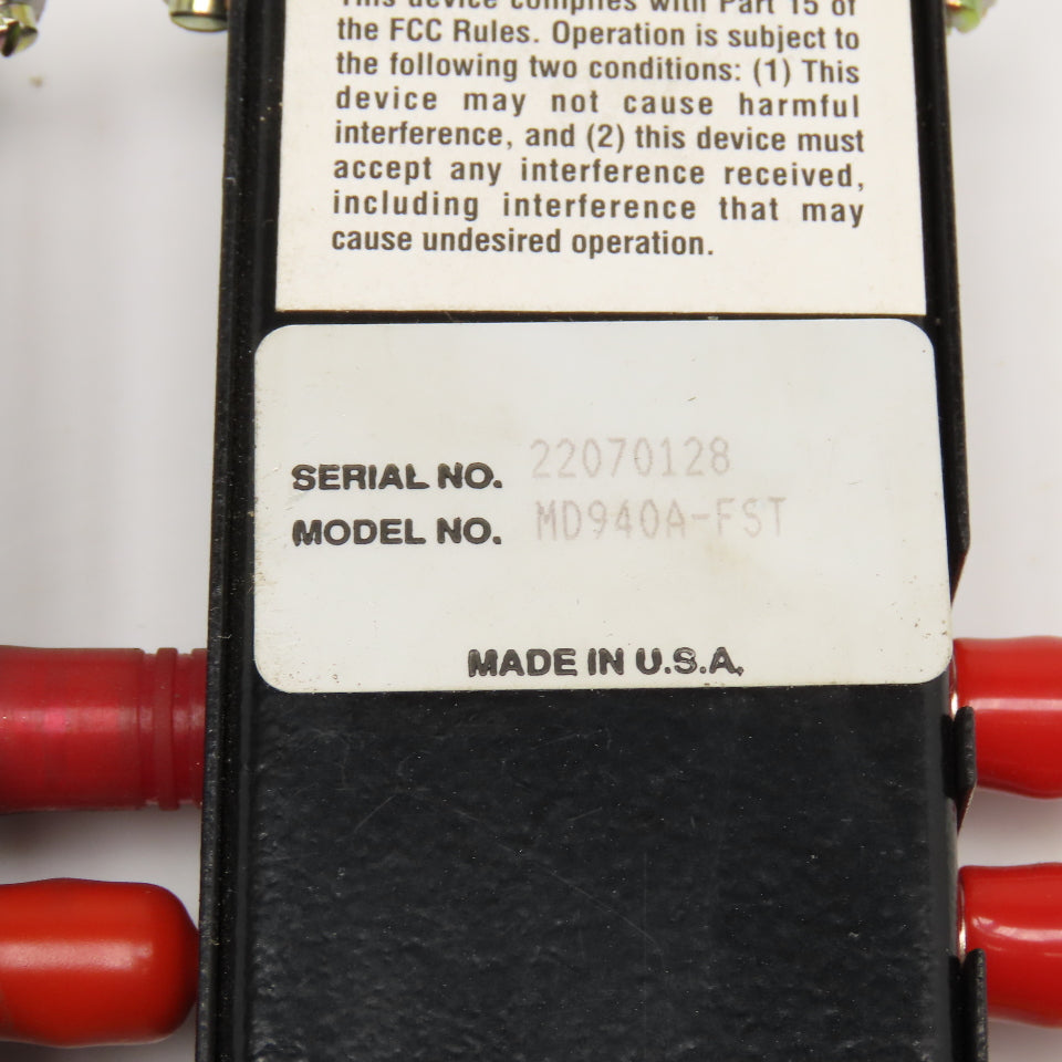 Black Box MD940A-FST Fiber Driver Module No Power Supply Lot Of 2