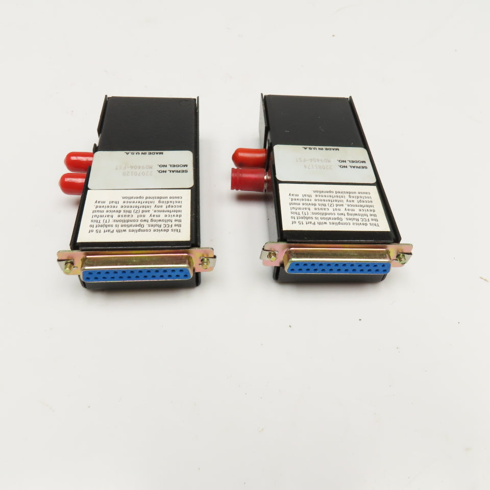 Black Box MD940A-FST Fiber Driver Module No Power Supply Lot Of 2