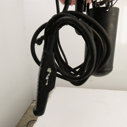CM Valustar 1/4 Ton 500LB Electric Chain Hoist 15' Lift 16FPM Single Phase 120V