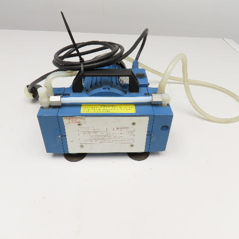 Vacuubrand MZ 2C 2.4 2.4m3/h Diaphragm Vacuum Pump .18kW 110/115V 1Ph