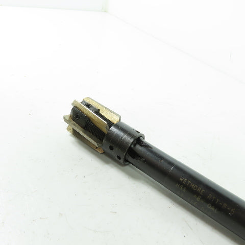 Wetmore R11-B-6 Insert Blade Adjustable Reamer HSS 1.156" Dia. 8" OAL