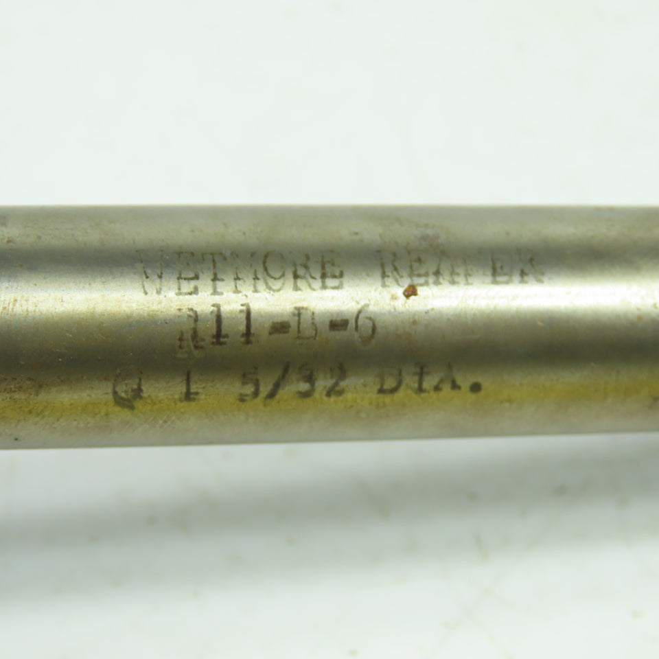 Wetmore R11-B-6 Insert Blade Adjustable Reamer HSS 1-5/32" Dia. 8" OAL