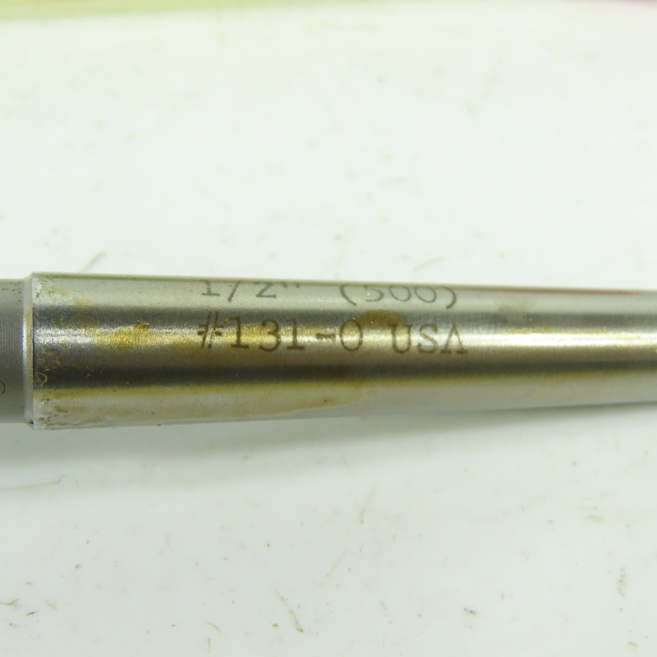 A-P HS 4/85 Straight 6-Flute Reamer 1/2" 2" Flutes 8" OAL Lot Of 2