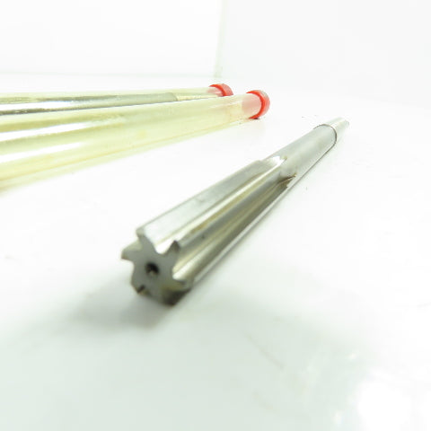 A-P HS 4/85 Straight 6-Flute Reamer 1/2" 2" Flutes 8" OAL Lot Of 2
