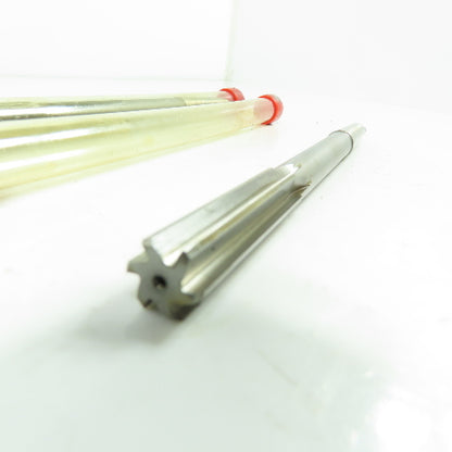 A-P HS 4/85 Straight 6-Flute Reamer 1/2" 2" Flutes 8" OAL Lot Of 2