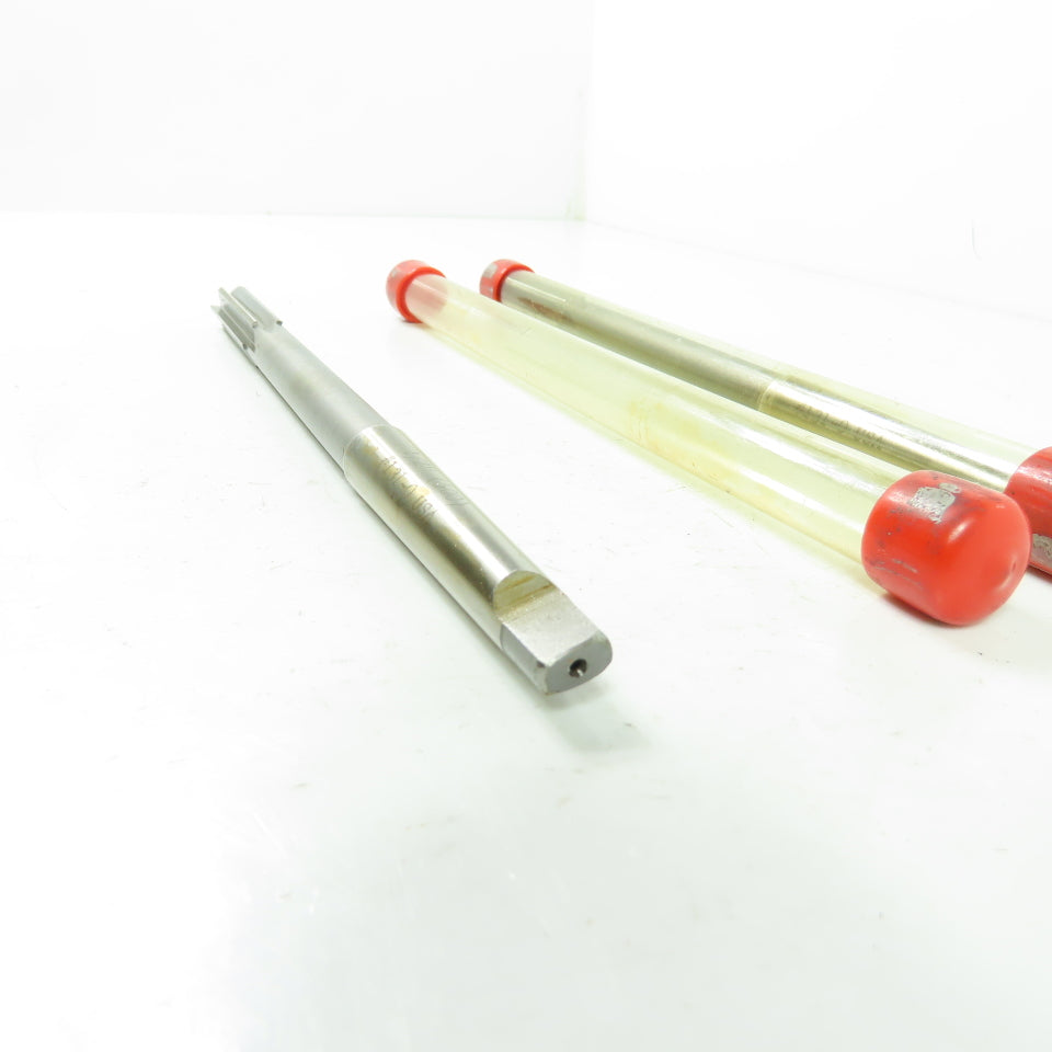 A-P HS 4/85 Straight 6-Flute Reamer 1/2" 2" Flutes 8" OAL Lot Of 2