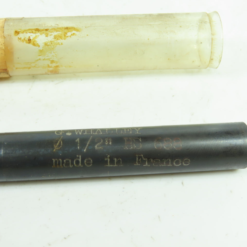 G.Whalley 1/2" HS 688 Coolant Thru 2 Flute Twist Drill 8" OAL