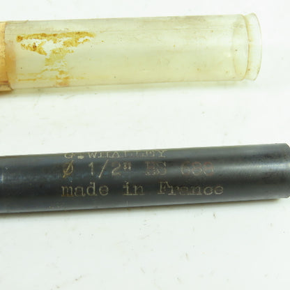 G.Whalley 1/2" HS 688 Coolant Thru 2 Flute Twist Drill 8" OAL