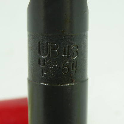 UB 43/64" Coolant Thru 2 Flute Twist Drill 8" OAL 9-7/16" OAL